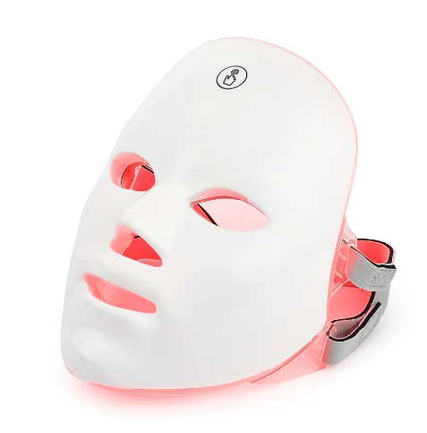 Wiederaufladbare Gesichts LED Maske 7 Farben LED Photon Therapie Schönheit Maske Haut Verjüngung Home Gesicht Heben Bleaching Schönheit Gerät